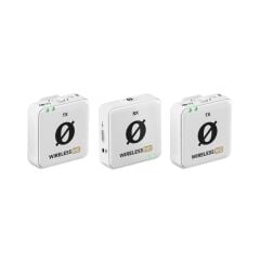 RODE Wireless ME Dual İki Kişilik Yaka Mikrofonu (Beyaz)