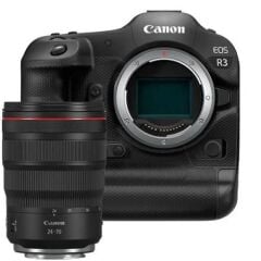 Canon EOS R3 + RF 24-70mm F/2.8L IS USM Lens Kit