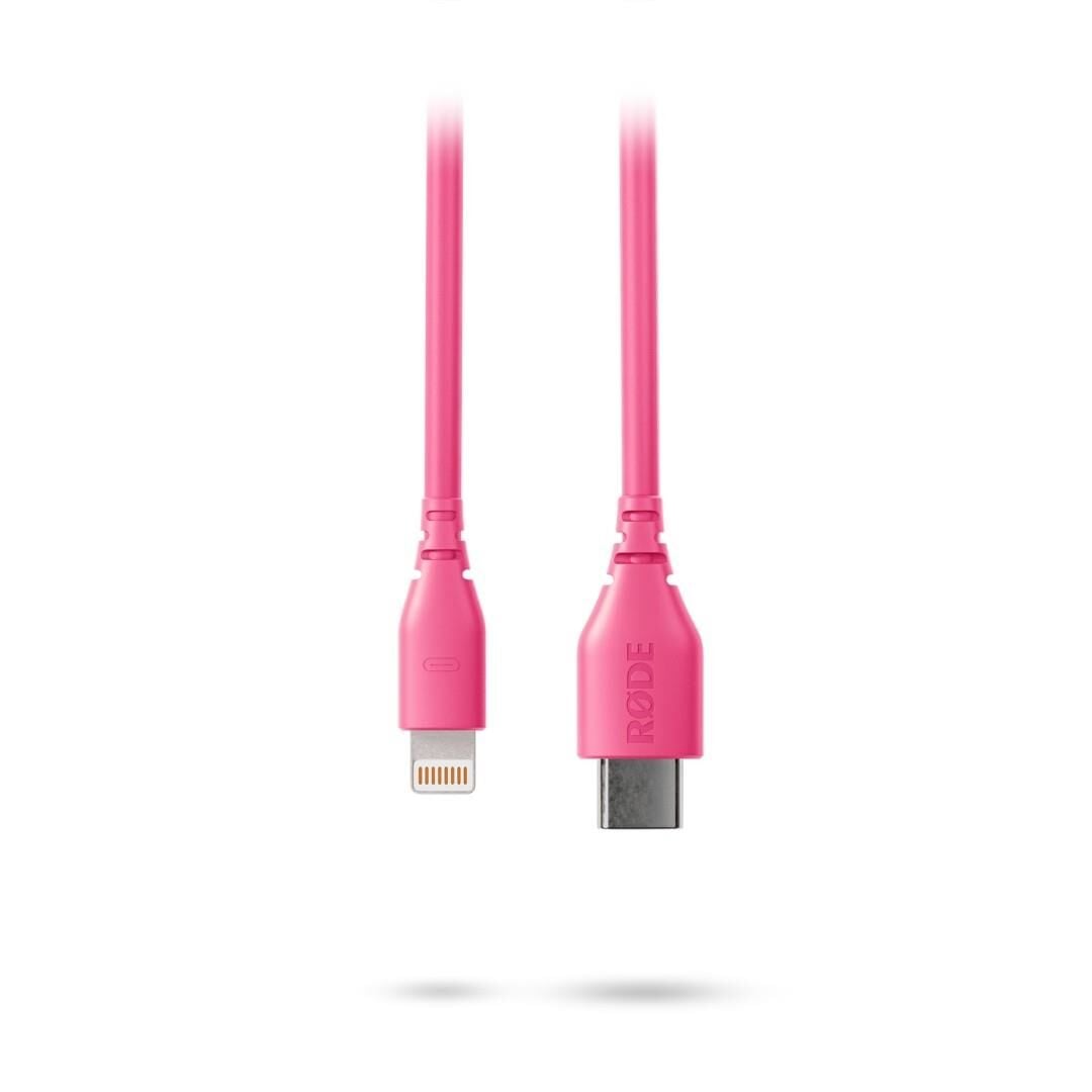 Rode SC21 Lighting - USB-C Kablo (30 cm) (Pembe)
