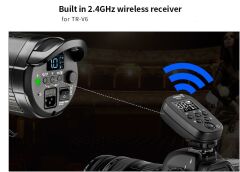 JINBEI DPX- 600w/s Pro LCD Ekran Paraflaş (LED Model Lambalı)