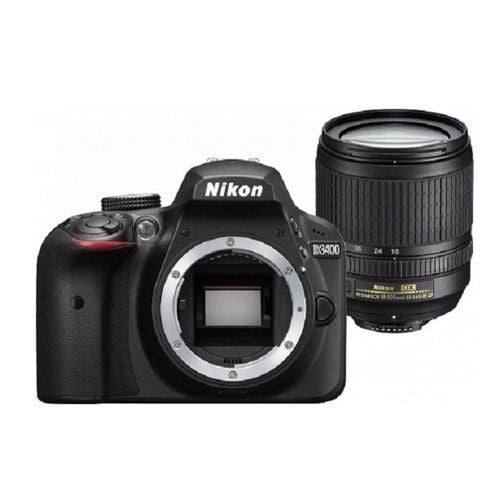 Nikon D3400 18-105mm Kit Fotoğraf Makinesi li