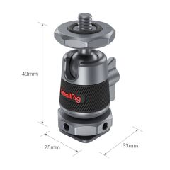 SmallRig 2948B Mini Top Kafa  (2 Adet)
