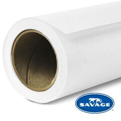 Savage (U.S.A) Stüdyo Kağıt Fon Super White 135x1100 cm
