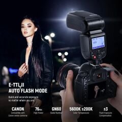 Neewer NW700-C E-TTL Flaş Speedlite - Canon Uyumlu