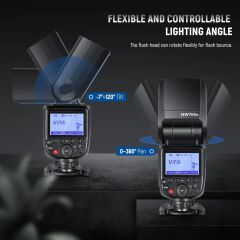 Neewer NW700-C E-TTL Flaş Speedlite - Canon Uyumlu