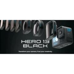 GoPro HERO13 Black Aksiyon Kamerası (64gb kart + çantalı kit)