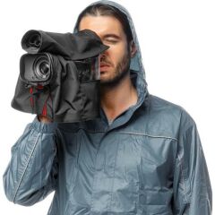 Manfrotto CRC-13 Pro Hafif Video Kamera Ekstra Küçük Video Kamera için Yağmur Koruyucu (Siyah)