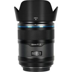 SIRUI Sniper 16mm f1.2 APSC Auto-Focus Lens for Fujifilm X mount – Black/Carbon