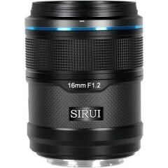 SIRUI Sniper 16mm f1.2 APSC Auto-Focus Lens for Fujifilm X mount – Black/Carbon