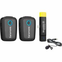 Saramonic Blink500 B4 iOS Cihazları için 2 Kişilik Kablosuz Yaka Mikrofonu