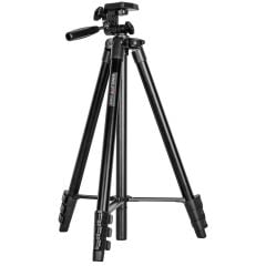 Kingjoy VT-831SCB Uzaktan Kumandali + Cep Telefonu Standli Video Tripodu Siyah (Medium)