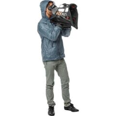Manfrotto CRC-15 Pro Hafif Video Kamera Küçük Video Kamera / DSLR Teçhizatı için Yağmur Koruyucu (Siyah)