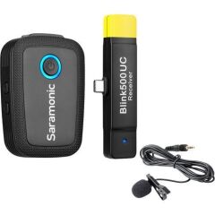 Saramonic Blink500 B5 USB Type-C Cihazları için Kablosuz Yaka Mikrofonu