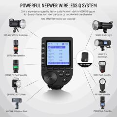 NEEWER QPRO-F Fujifilm Uyumlu TTL Kablosuz Flaş Tetikleyici