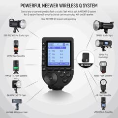NEEWER QPRO-N Nikon Uyumlu TTL Kablosuz Flaş Tetikleyici