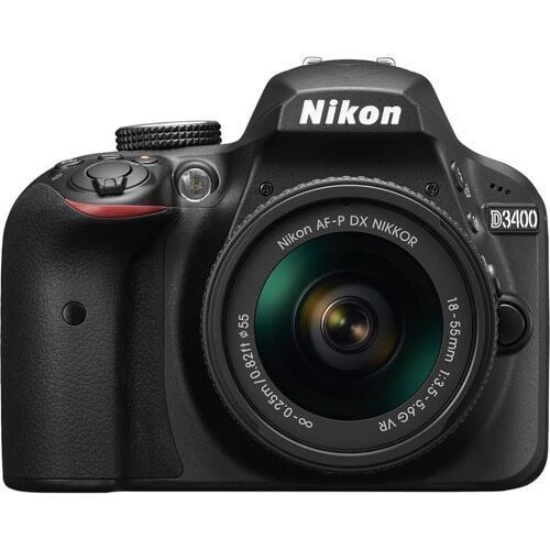 Nikon D3400 18-55 VR AF-P DSLR Fotoğraf Makinesi li