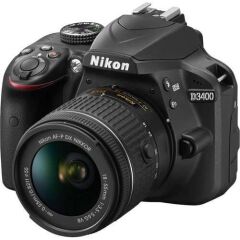 Nikon D3400 18-55 VR AF-P DSLR Fotoğraf Makinesi li
