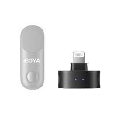 BOYA Magic Kablosuz Mikrofon için Lightning Mikrofon Alıcısı