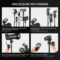 NEEWER QPRO-C Canon Uyumlu TTL Kablosuz Flaş Tetikleyici