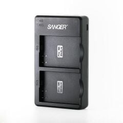 Sanger EN-EL14 Nikon Uyumlu İkili USB Şarj Aleti