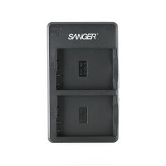 Sanger EN-EL14 Nikon Uyumlu İkili USB Şarj Aleti