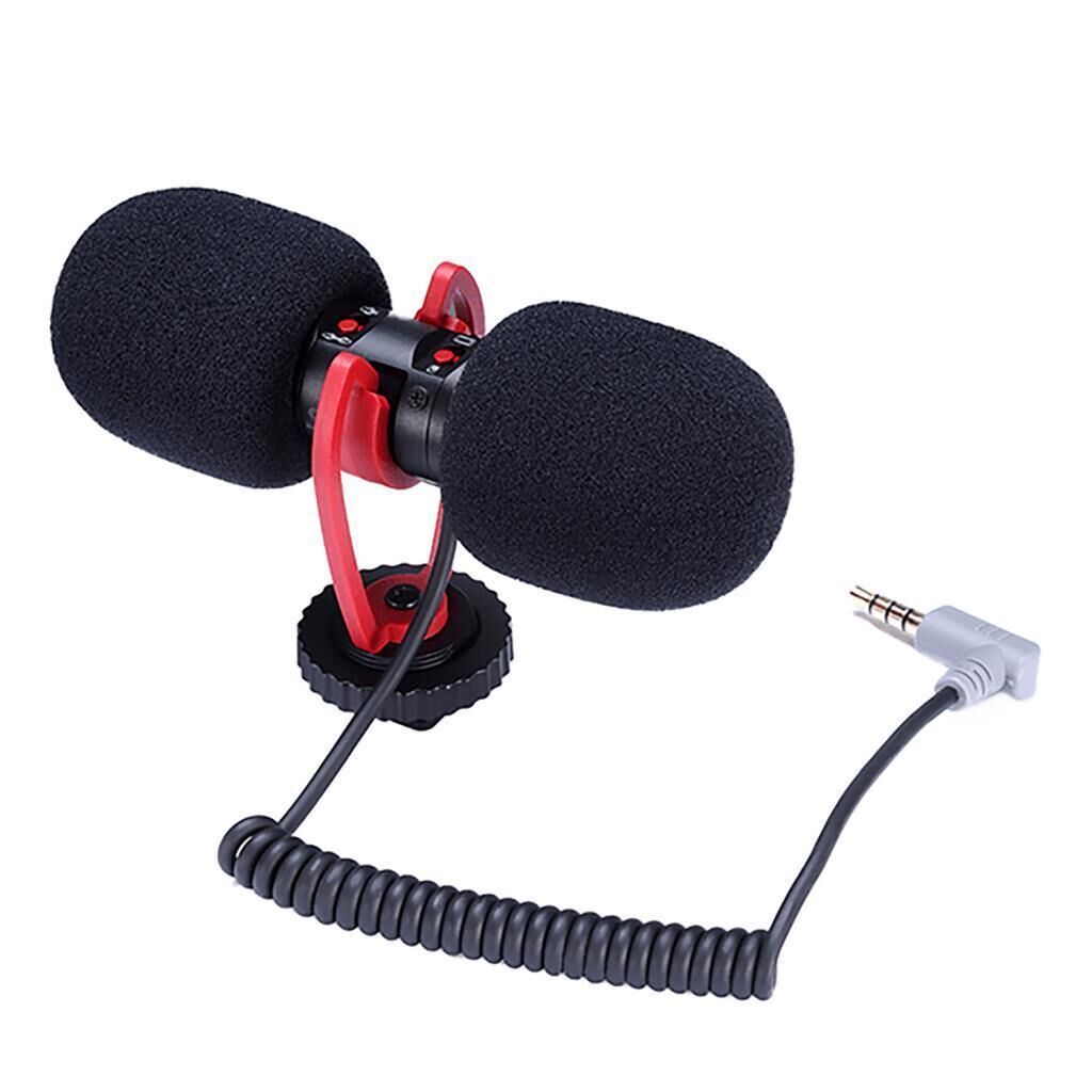 Ulanzi Sairen T Mic Çift Kafalı Shotgun Mikrofon