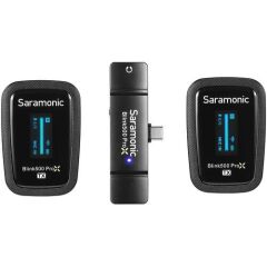 Saramonic Blink500 ProX B6 Kablosuz İkili Mikrofon Type-C Girişli