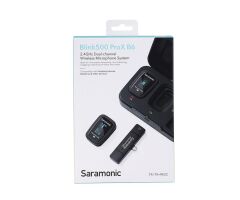 Saramonic Blink500 ProX B6 Kablosuz İkili Mikrofon Type-C Girişli
