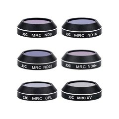 JJC DJI Mavic Pro Uyumlu UV, CPL, ND8, ND16, ND32, ND64 Filtre Kiti