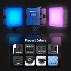 NEEWER RGB61 RGB Mini Mobil Video Işığı
