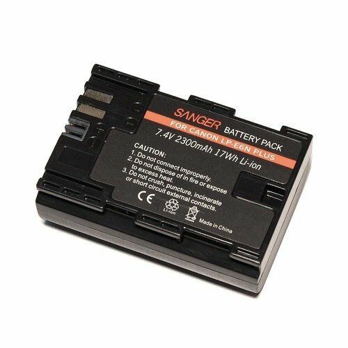 Sanger LP-E6N Plus Canon Uyumlu Batarya