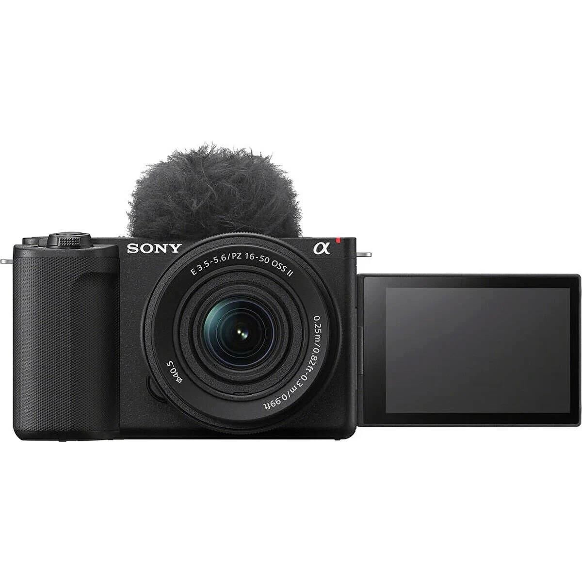 SONY ZV-E10 II Vlog Kamerası Gövde + 16-50 mm Motorlu Zoom Lens (SELP16502)