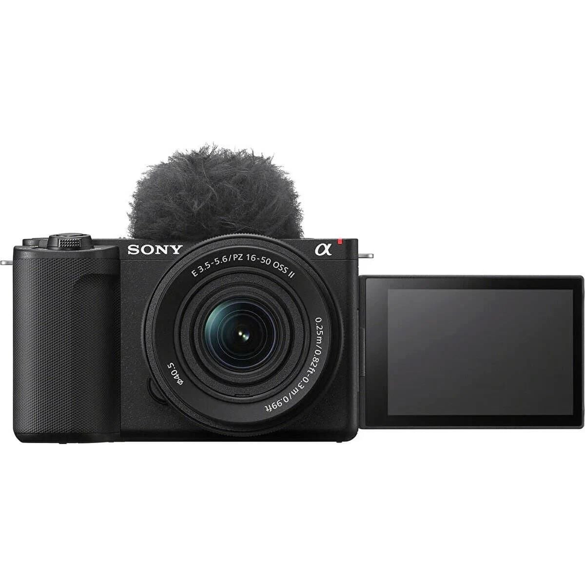 SONY ZV-E10 II Vlog Kamerası Gövde + 16-50 mm Motorlu Zoom Lens (SELP16502)