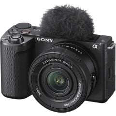 SONY ZV-E10 II Vlog Kamerası Gövde + 16-50 mm Motorlu Zoom Lens (SELP16502)