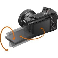SONY ZV-E10 II Vlog Kamerası Gövde + 16-50 mm Motorlu Zoom Lens (SELP16502)