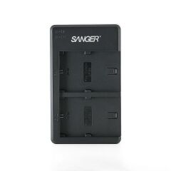 Sanger LP-E6 Canon Uyumlu İkili USB Şarj Aleti