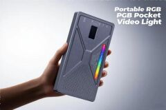 Liyadi LR225 Pro RGB Led Video Işığı Cep Boy Mini Fotoğraf Işığı 24 Efektli