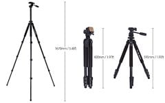 Weifeng WF-6663A Profesyonel Tripod