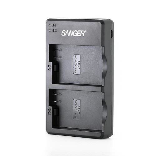 Sanger LP-E8 Canon Uyumlu İkili USB Şarj Aleti