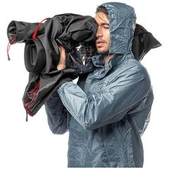 Manfrotto RC-1 Pro Hafif Video Kamera Tam Boy Video Kamera / DSLR Teçhizatı için Yağmur Koruyucu (Siyah)