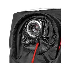 Manfrotto RC-10 Pro Hafif Video Kamera Orta Boy Video Kamera / DSLR Teçhizatı için Yağmurluk (Siyah)