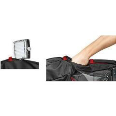 Manfrotto RC-10 Pro Hafif Video Kamera Orta Boy Video Kamera / DSLR Teçhizatı için Yağmurluk (Siyah)