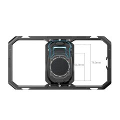 SmallRig 5276 Hepsi Bir Arada Termal Canlı Yayın ve Video Çekim El Tipi Telefon Kafesi Kiti