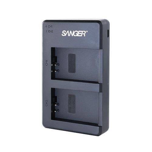 Sanger LP-E12 Canon Uyumlu İkili USB Şarj Aleti