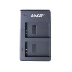 Sanger LP-E12 Canon Uyumlu İkili USB Şarj Aleti