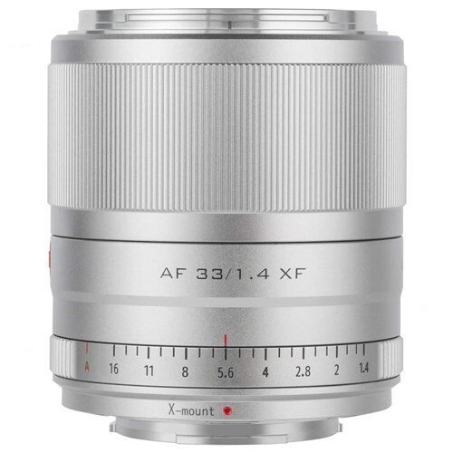 Viltrox XF 33mm f1.4 APS-C Gümüş (Fuji X-mount)