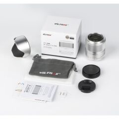 Viltrox XF 33mm f1.4 APS-C Gümüş (Fuji X-mount)