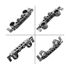 SmallRig 2061 Süper Hafif 15 mm Raylı Blok (2'li Paket)