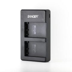 Sanger LP-E17 Canon Uyumlu İkili USB Şarj Aleti