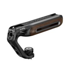 SmallRig 5252 Ahşap Üst Sap, 1/4''-20 ve ARRI 3/8''-16 Konumlandırma Vidası  ile Birlikte